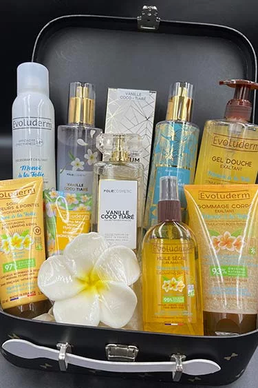 Coffret cadeaux Noêl Vanille pas cher Coffret cadeaux Noêl Vanille pas cher